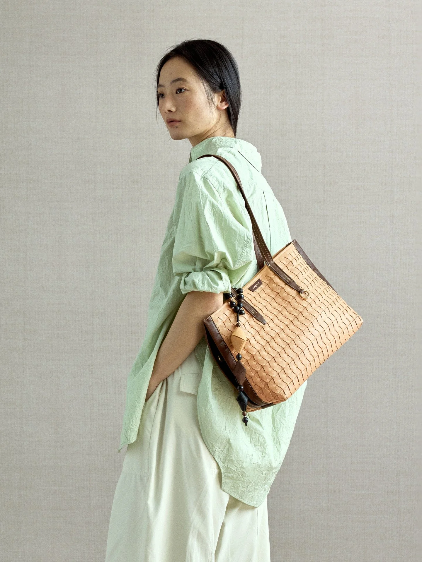 Small Lattice Tote - Image 2